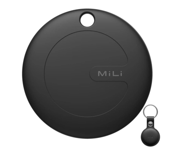 MiLi MiTag czarny dla iPhone + czarne etui - 1333038 - zdjęcie